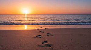 Prayer: The Footprints In The Sand, Prayer Of Comfort