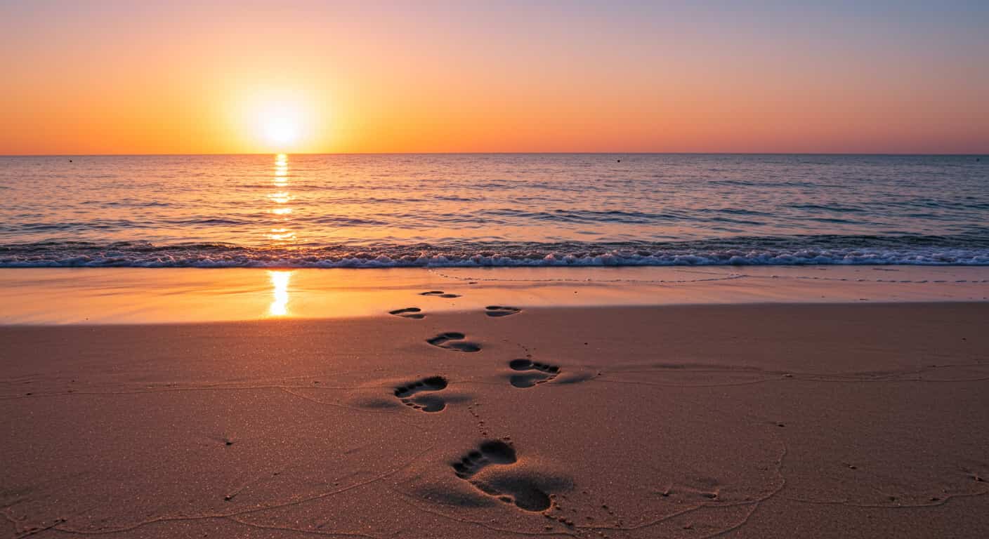 Prayer: The Footprints In The Sand, Prayer Of Comfort