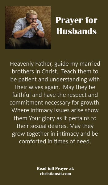 prayer for husbands
