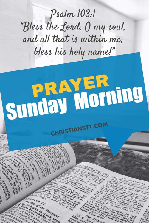 Sunday Morning Prayer