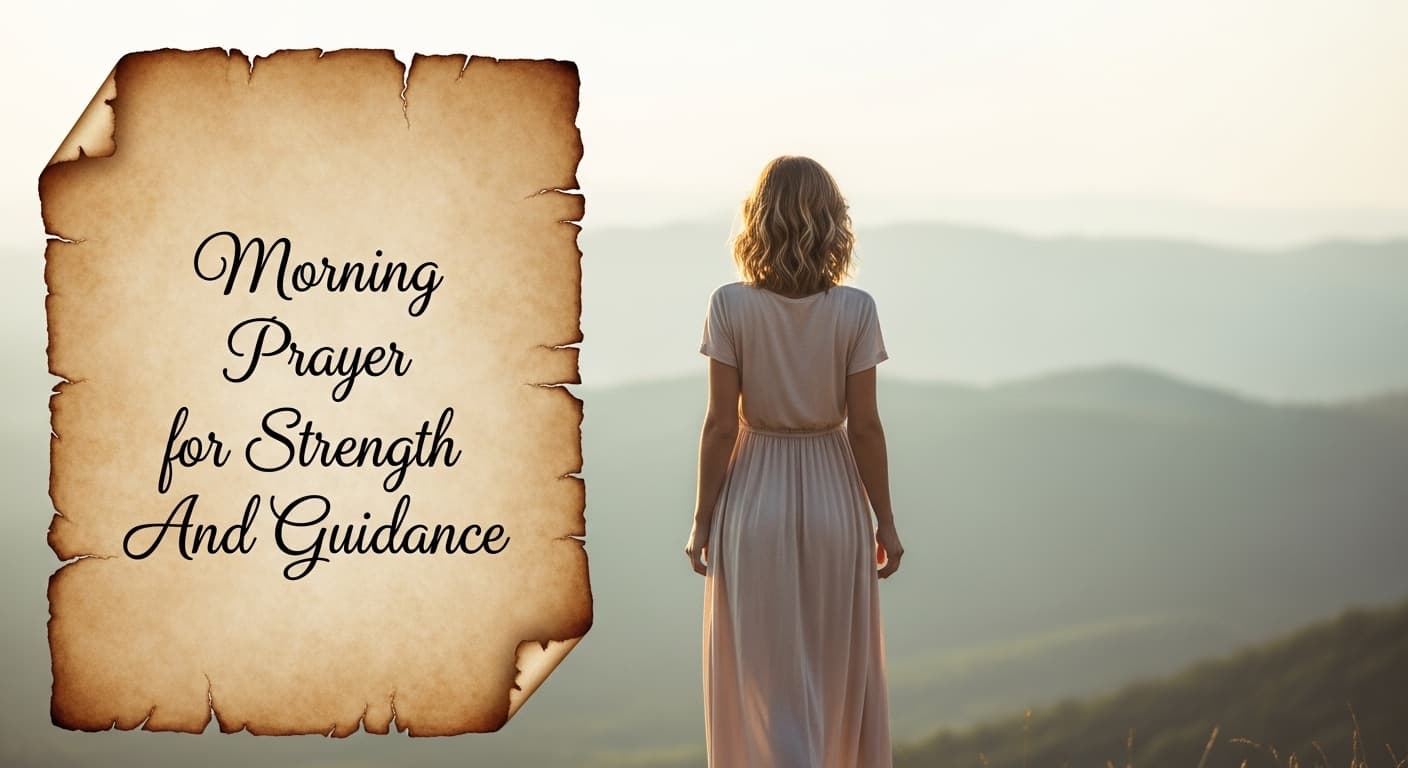 Morning Prayer For Strength And Guidance